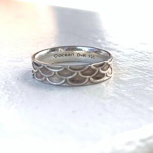Mermaid scales ring size 8